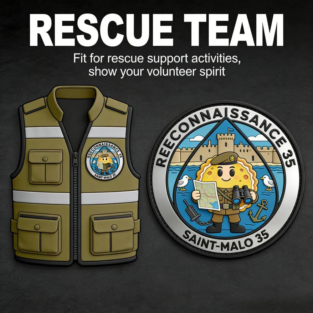 Durable PVC Crepe Patch for Reconnaissance and Tactical Use