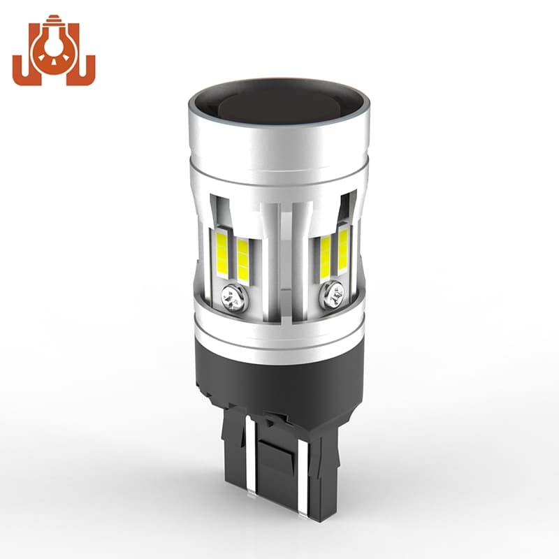 7443 LED Reverse Light with Built in Resistor Canbus Ready W21W LED White Bulb for Backup Parking Daytime Running Light Side Marker Turn Signal Light