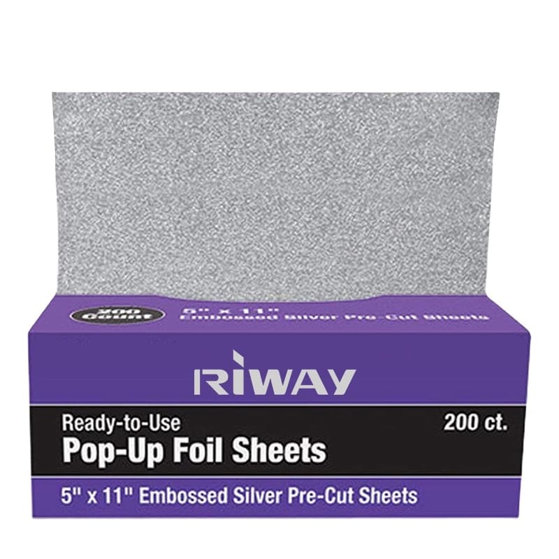 Hair Styling Products Hairdressing Foil Pop-up Pre-Cut Aluminum Foil Sheet