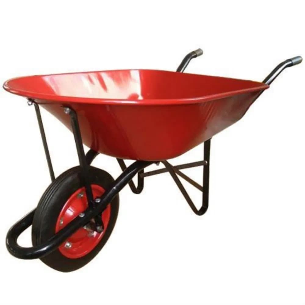 Civil Construction Tools 130kg Wheelbarrow with Solid Tire for Agriculture Construction in Dubai