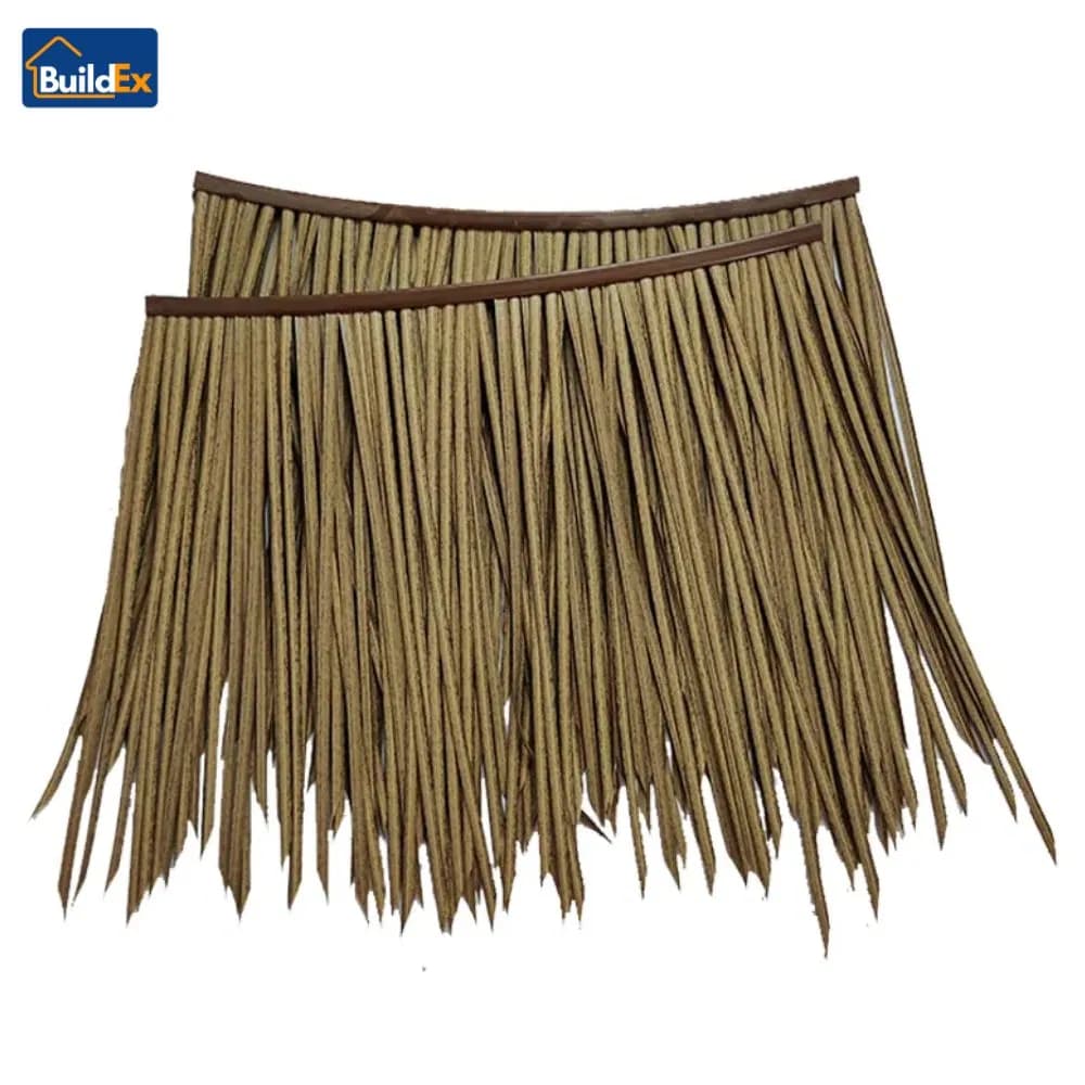 Durable Tropical Style Thatch Roofing Material for Garden Pavilion Decoration