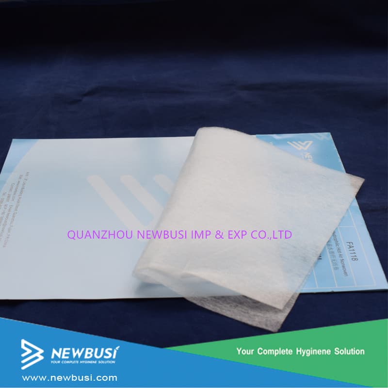 Hot Sales Hydrophilic Air Through Nonwoven Topsheet for Baby Diapers