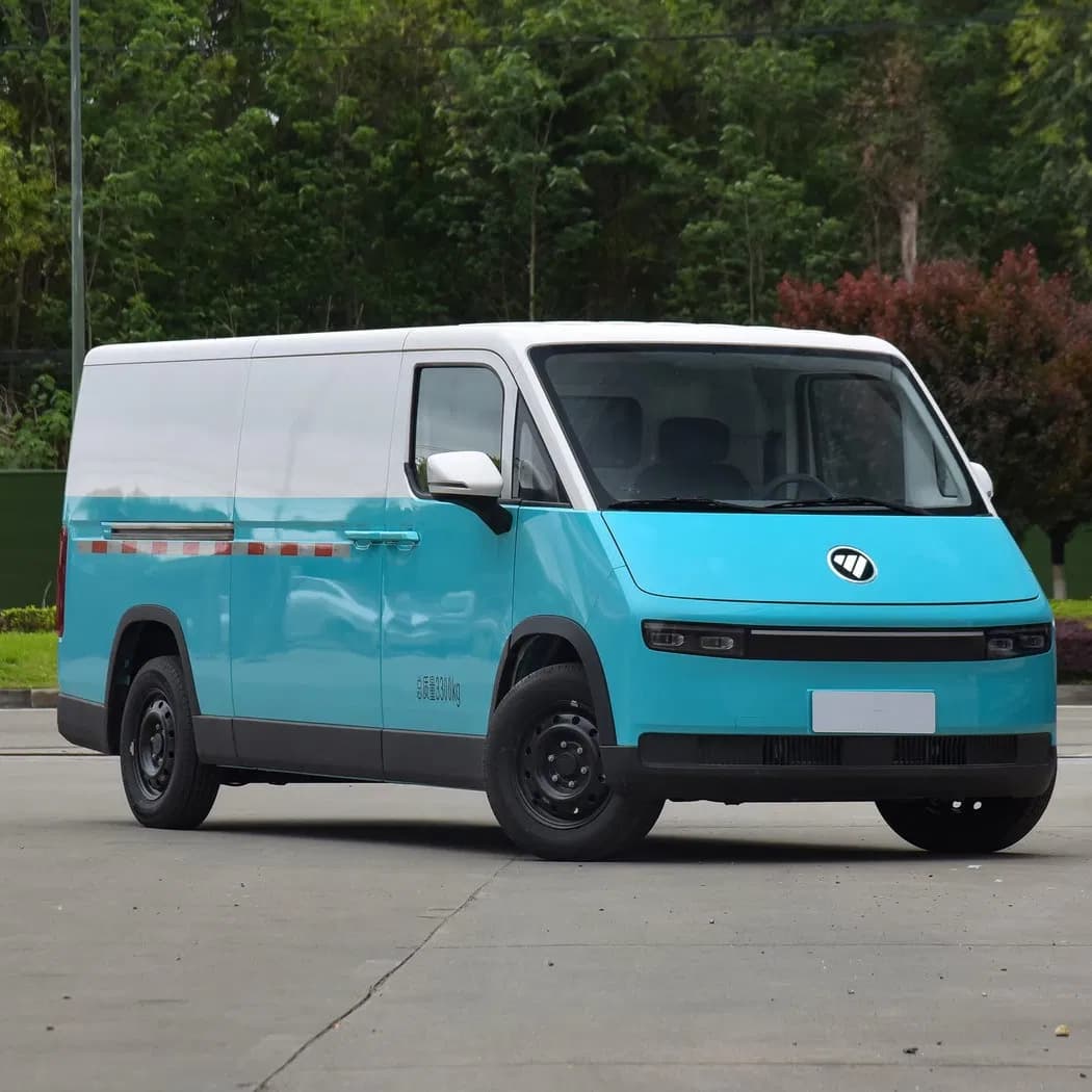 Aiyi Ke 51.52kwh 2-Seater 3tons 2025 I9 Foton Electric Vehicles EV Cargo Van