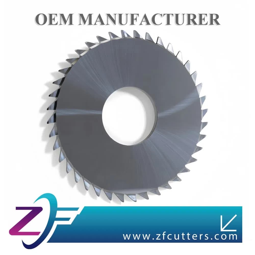 Premium High Precision Tungsten Carbide V Groove Cutting Blade for Woodworking