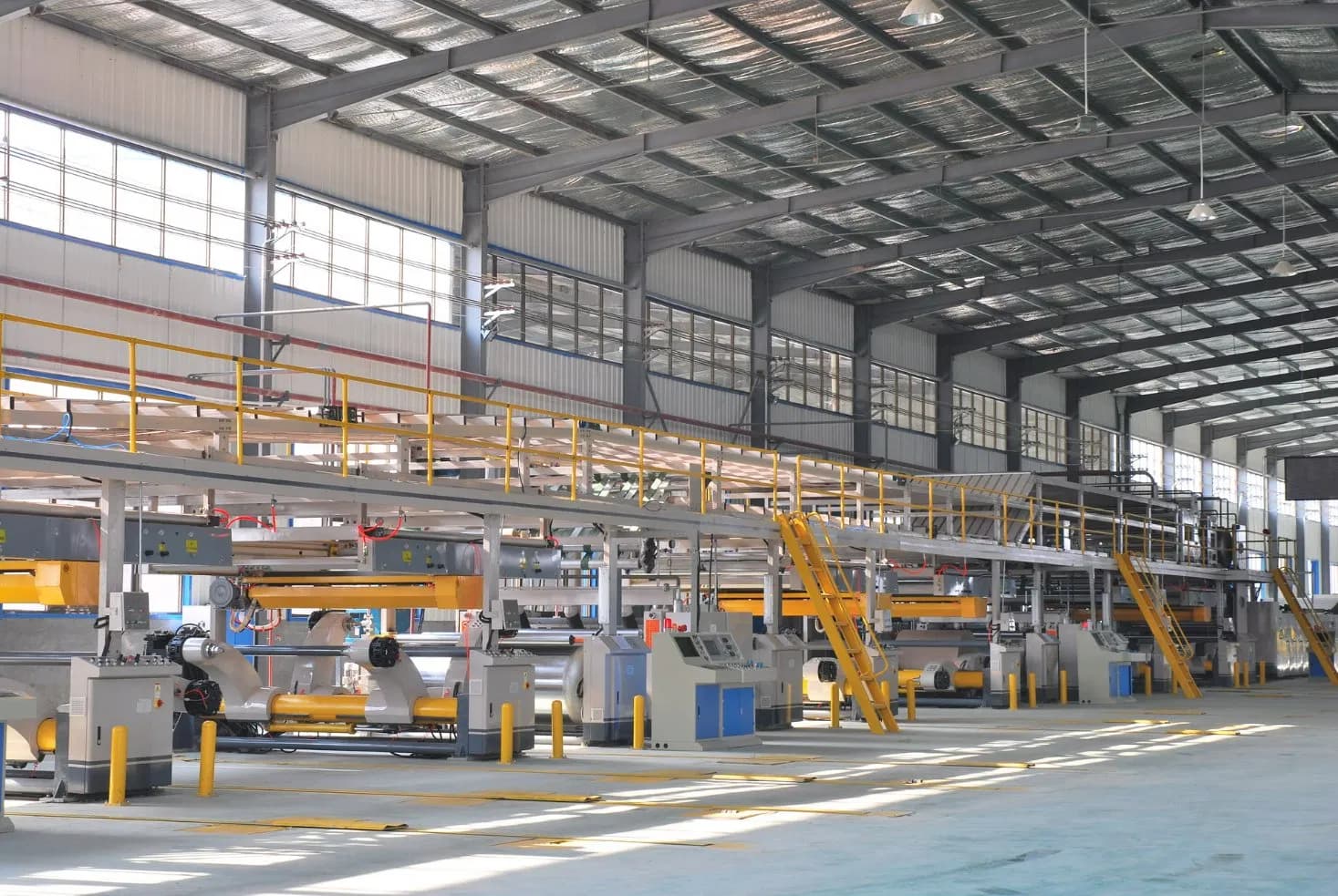 Yx-3ply Corrugated Cardboard Production Line