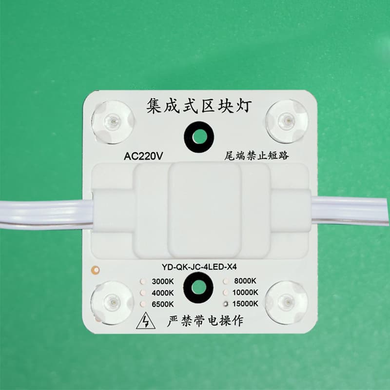 AC220V DC24V LED Modules with 4LEDs IP65 Warm White 3000K 4000K 6000K 13000K Product Category LED Modules