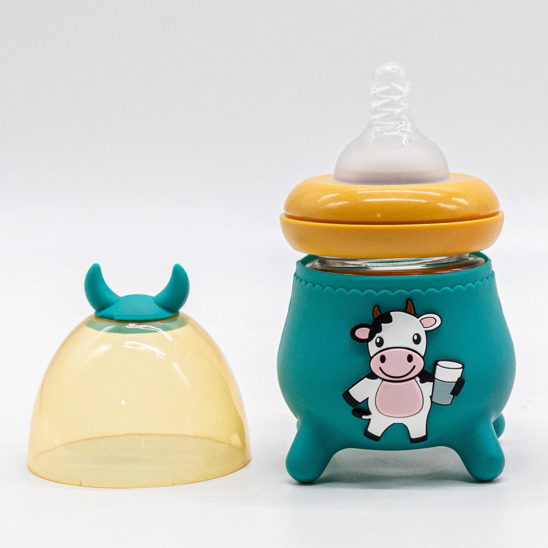 Premium Borosilicate Glass Baby Bottle for Newborn Feeding