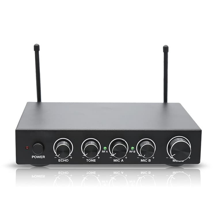 UHF Mixer Customized Handheld System Machine Professional Wireless Microphone Home Entertainment Karaoke
