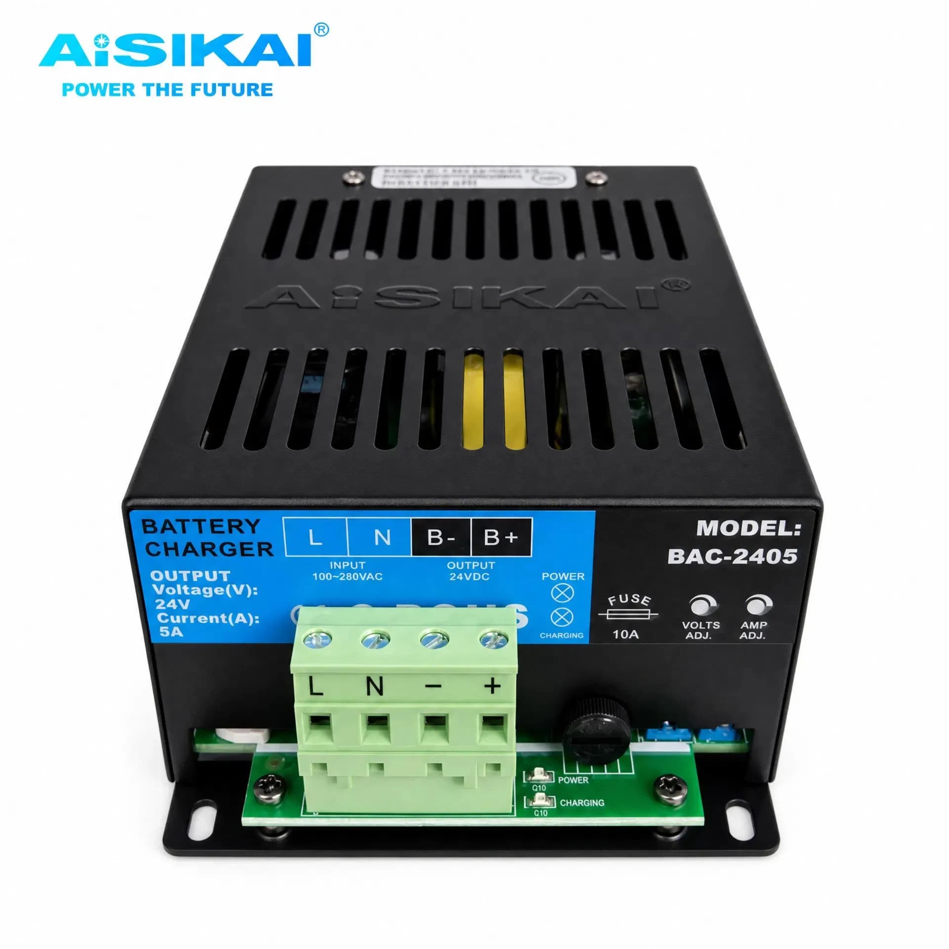 24VDC 5A Battery Charger with CE Certification for Global