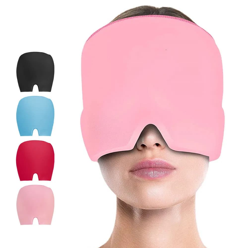 Gel Double Layer Strong Blackout Ice Eye Mask Comfortable Face Hood