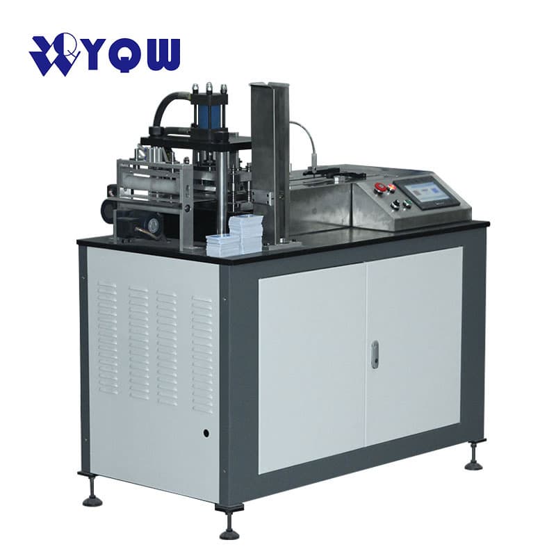 Hydraulic PVC RFID Plastic Card Cutting Machine with PLC Control