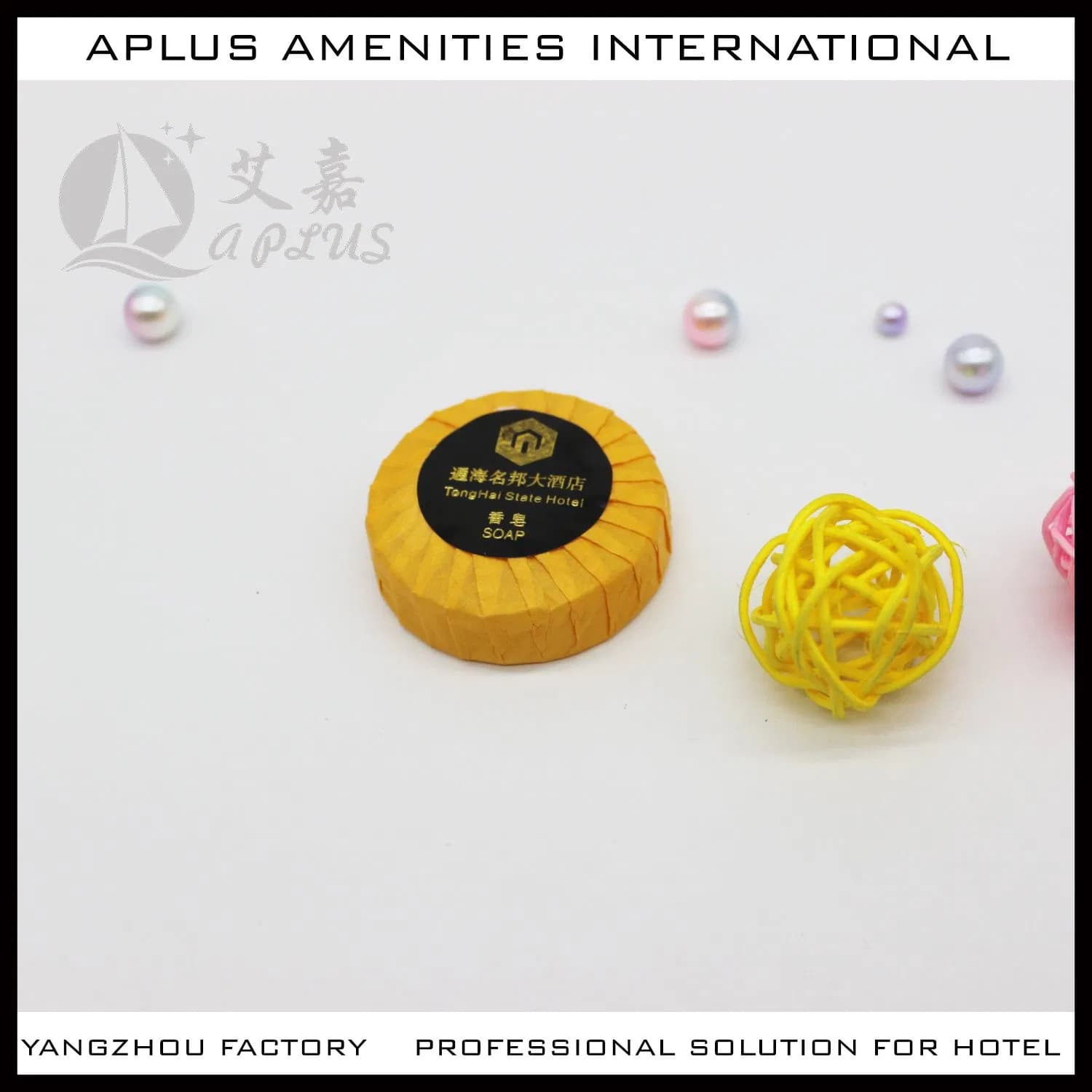 Luxurious 20-Gram Mini Soap Bars for Hotel Amenities