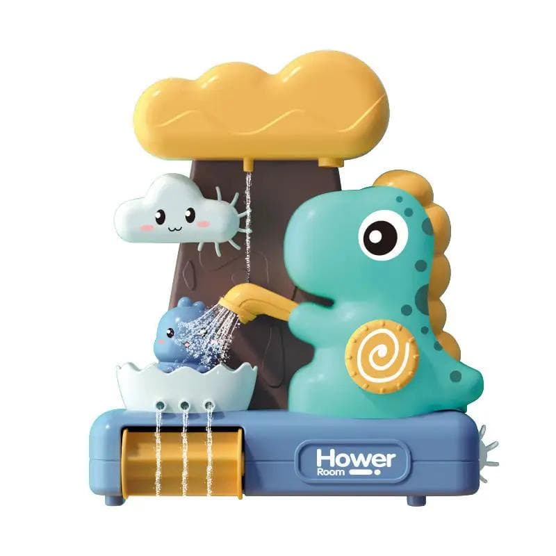 Plastic Splicing Toys Cloud Dinosaur Bath Spray Toys