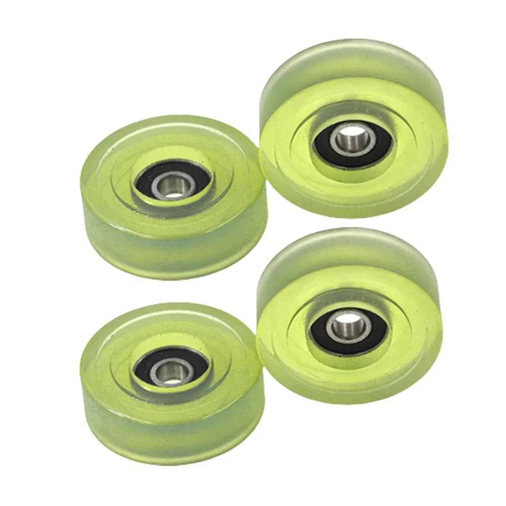 Low Friction Bearing 3*10*3mm Rubber Wheels 683 Polyurethane PU Plastic Rubber Coated Bearing