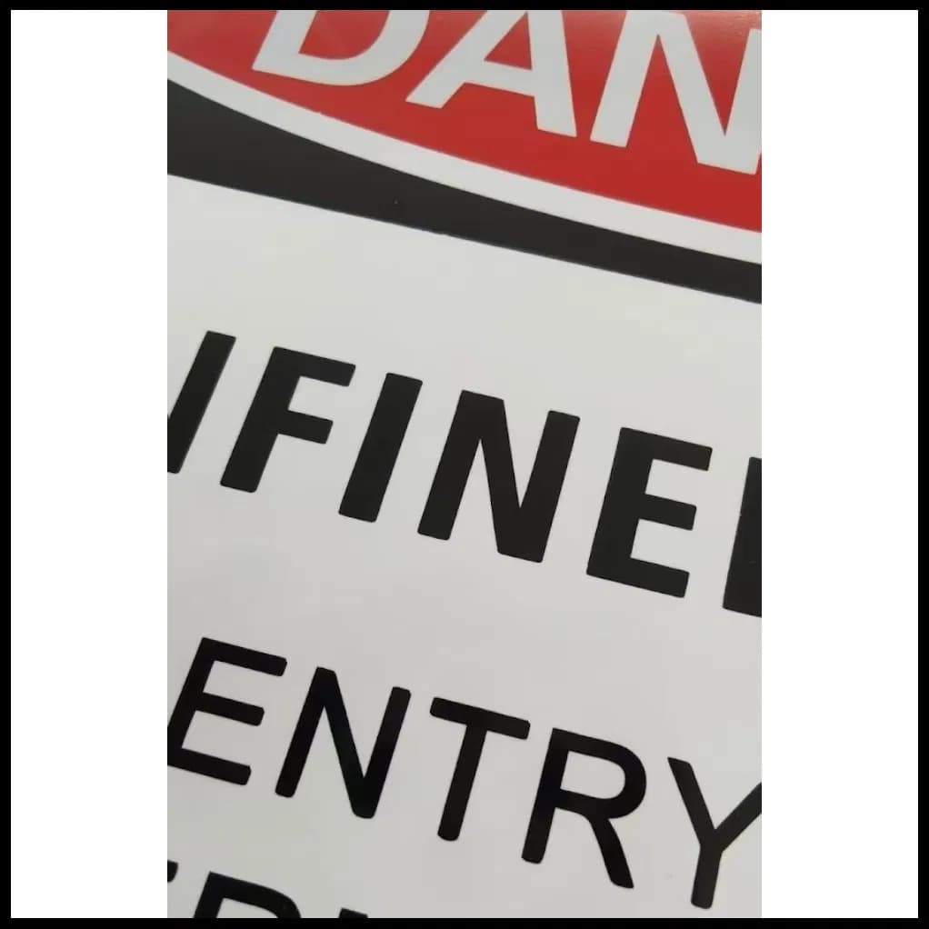 0.6mm Aluminum Traffic Warning Sign Semi Finished with Yellow Retroreflective Plate
