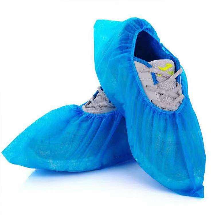 Dustproof Antifouling Nonwoven Disposable Shoe Covers Polypropylene Overshoes