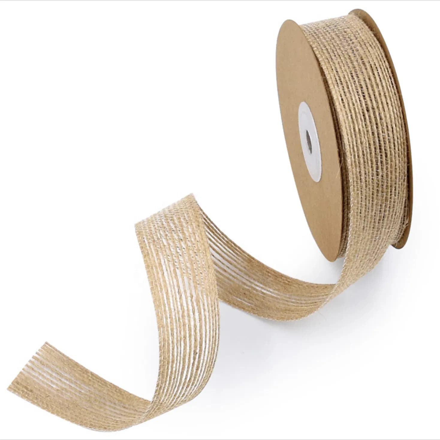 100% Natural Jute Ribbon Roll for Flower Wrapping