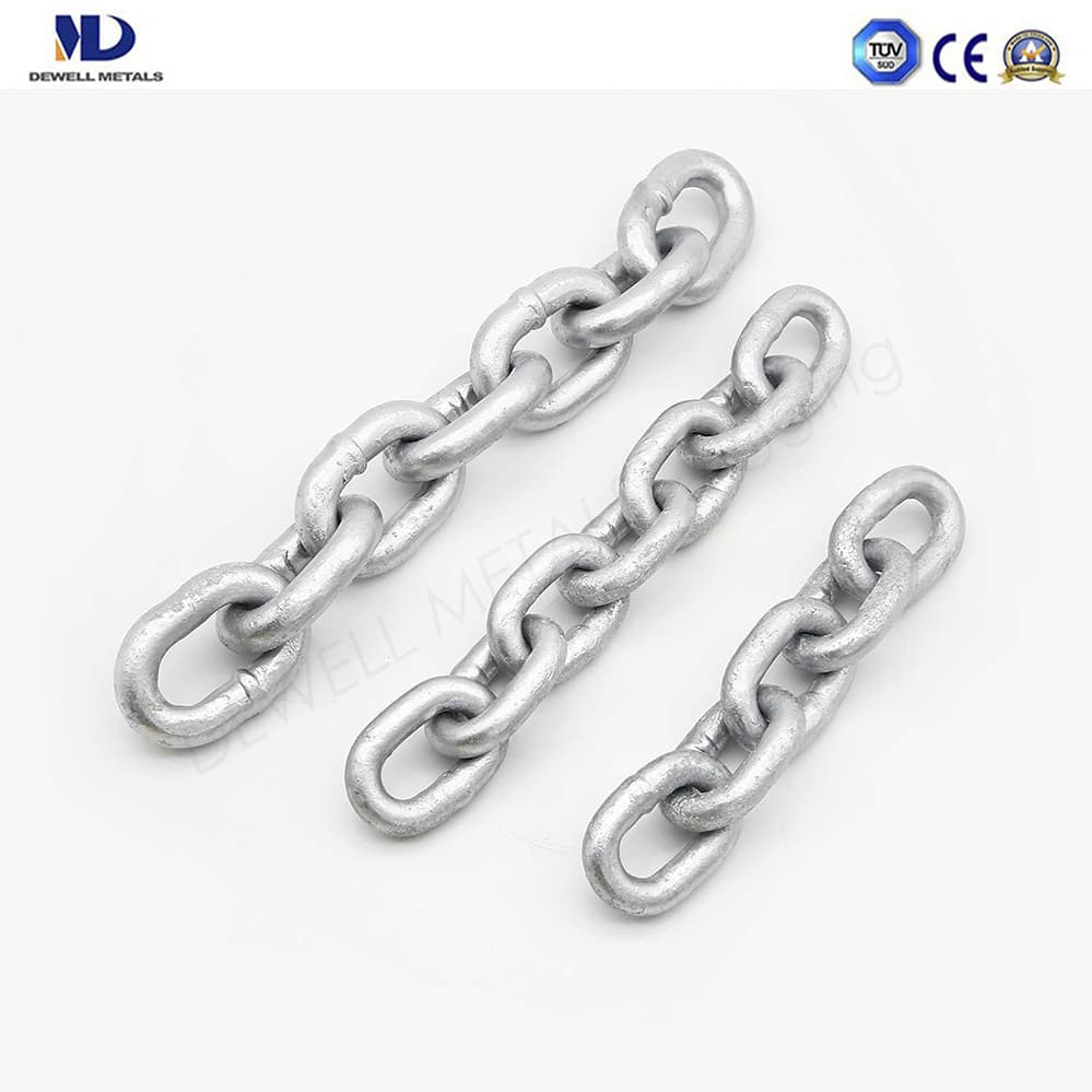 Galv. Marine Transport Alloy Steel DIN763 Long Link Chain