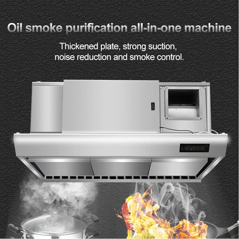 Extractor Hood for Kitchen Gas Flow Strong Suction Esp Commercial Kitchen Electrostatic Precipitator