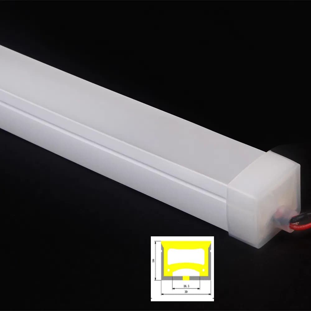 Flexible 30X20 mm Waterproof Neon LED Strip for Indoor and Outdoor Use