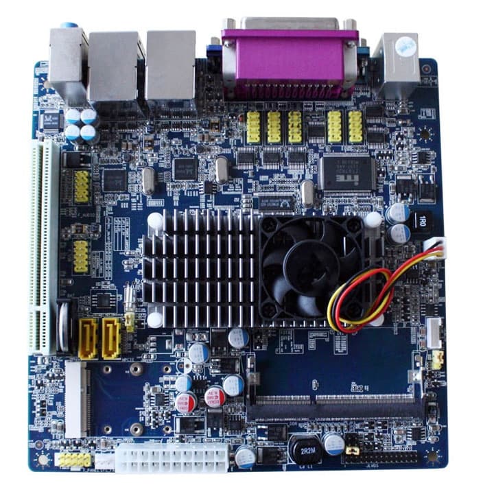 Mini Itx Mother Board with Onboard Intel Atom D525 Dual Core 1.86GHz (PT-M525)