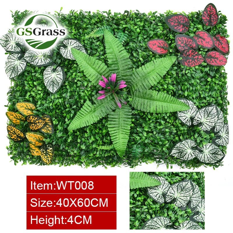 Backdrop Decorative Synthetic Simulated Flowers, Faux Orchid, Grass Carpet for Indoor Outdoor Decoration