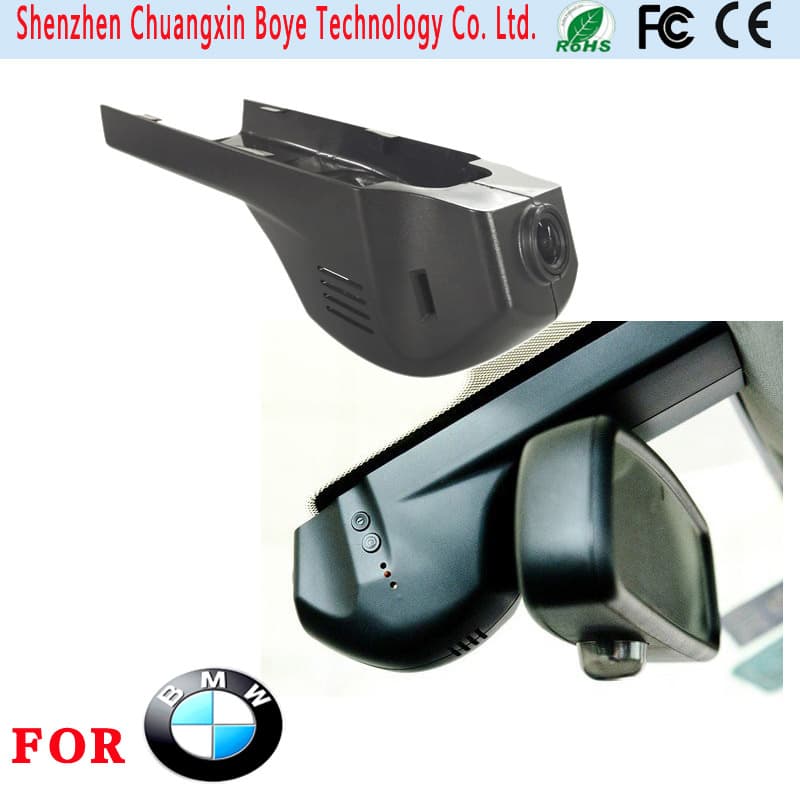 FHD Night Vision WiFi Controling Hidden The Original Car Style DVR for BMW 1/3/5 Series, X3/X5 General