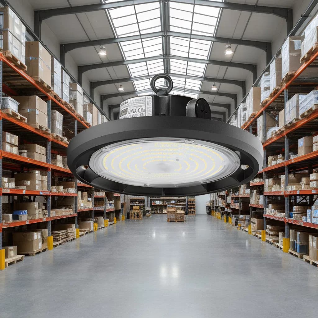 150W Dimmable LED UFO Warehouse High Bay Light Fixture
