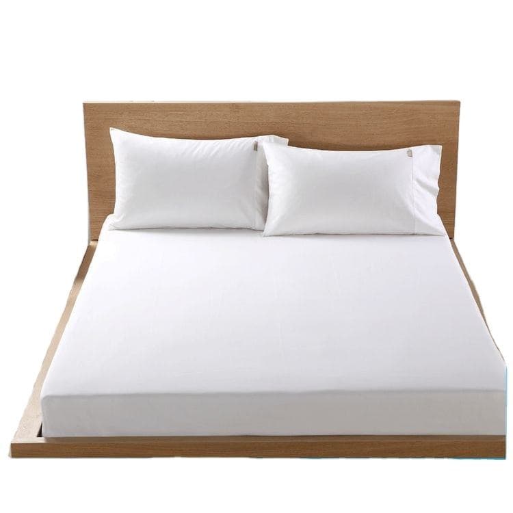 High Quality Woven 300tc 100% Cotton Customize Size Customized Color Eco-Friendly Bed Sheet