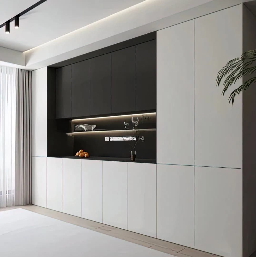 Modern Sideboard Handleless for Full Home Custom Furniture Design