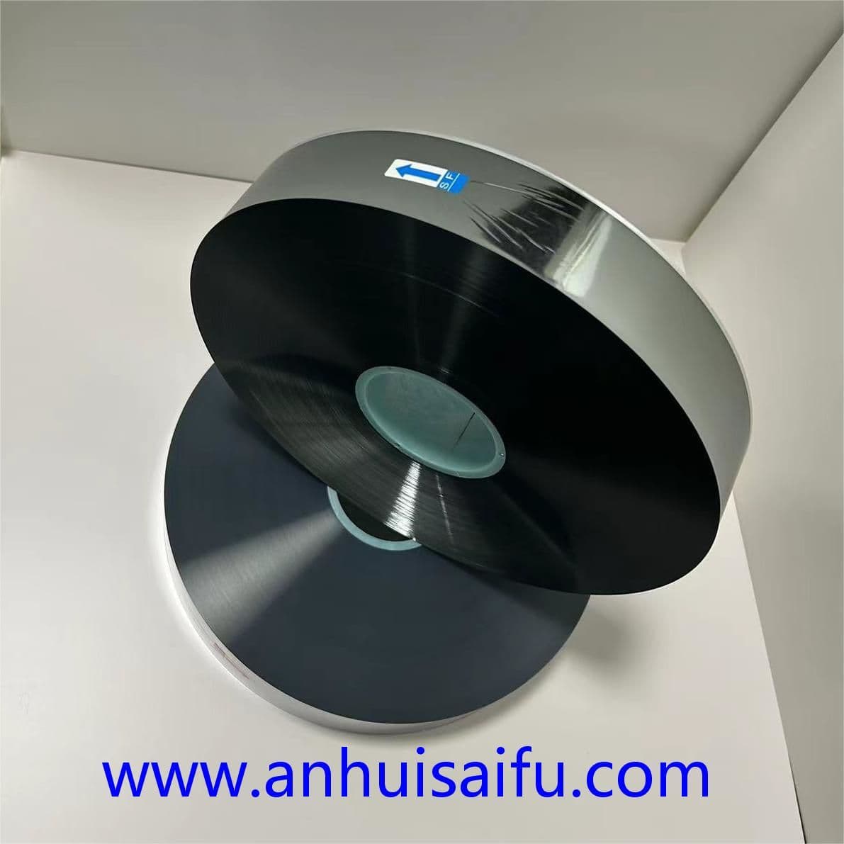 Capacitor Grade Metallized Plastic Film Metallized Polypropylene Film 7 Micronx 110mm - Slope