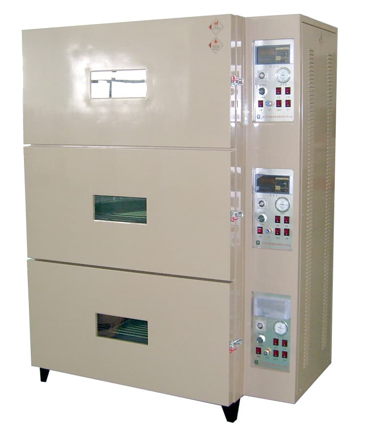 Lithium Ion Battery Production Line Three Layer Vacuum Drying Oven