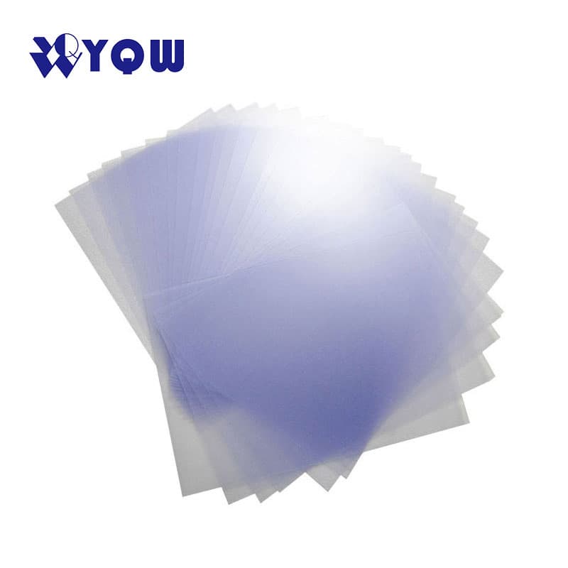 A4 0.3mm Transparent Inkjet Printable PVC Plastic Sheet for ID/IC Credit Card