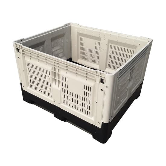 Foldable Fruit and Vegetable Storage Plastic Pallet Containers Boxes