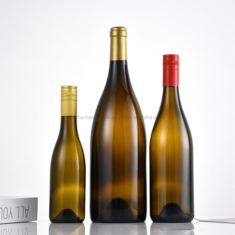 187ml 375ml 750ml 1500ml Brown Green Glass Empty Burgundy Red Wine Bottle