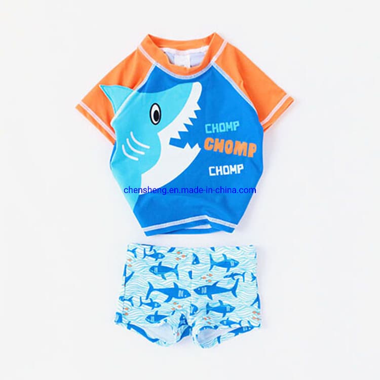 Fashion Two Piece Boy Swimsuit Kid Swimsuit for Children