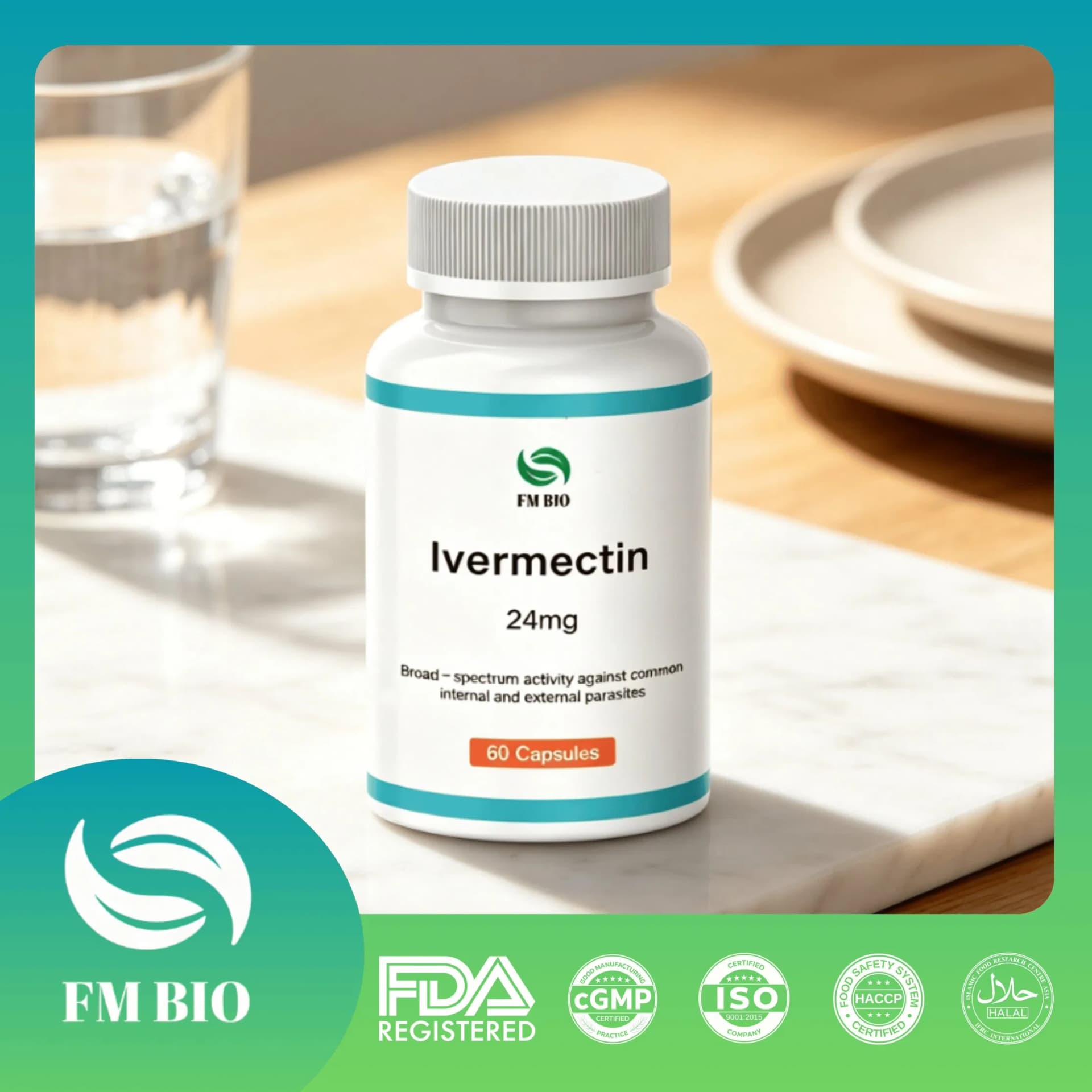Ivermectin 24mg Capsules for Research Use Only