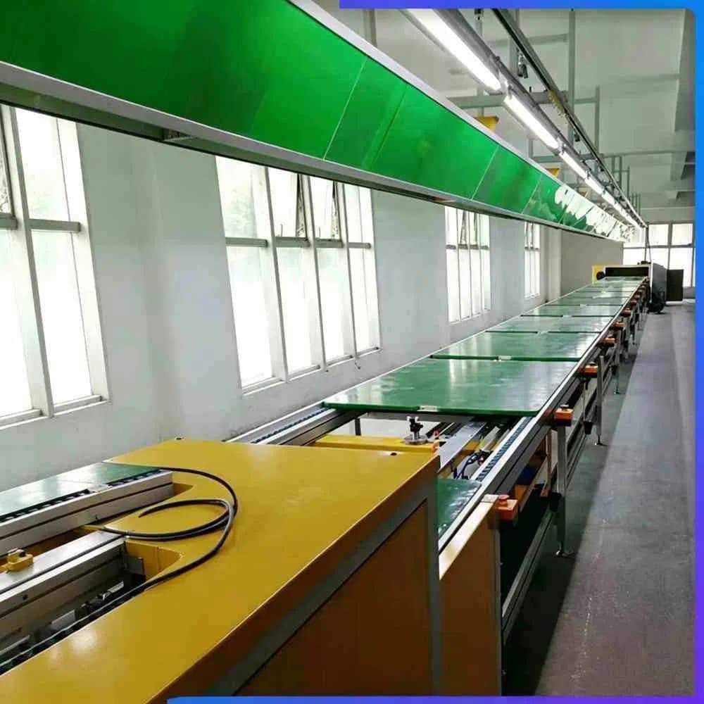 High Speed Belt Conveyor Line, Custom Flat Belt Conveyor for Assembly & Distribution