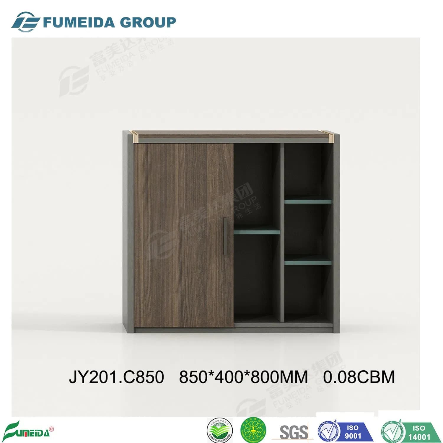 Low Cost and Practical Steel File Storage Office Furniture Single Drawer Lateral File Cabinet (JY201. C850)