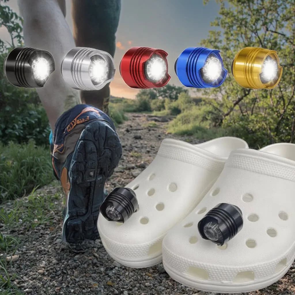 2025 Hot Sell LED Headlights with 3 Light Modes Light-up LED Shoe Light