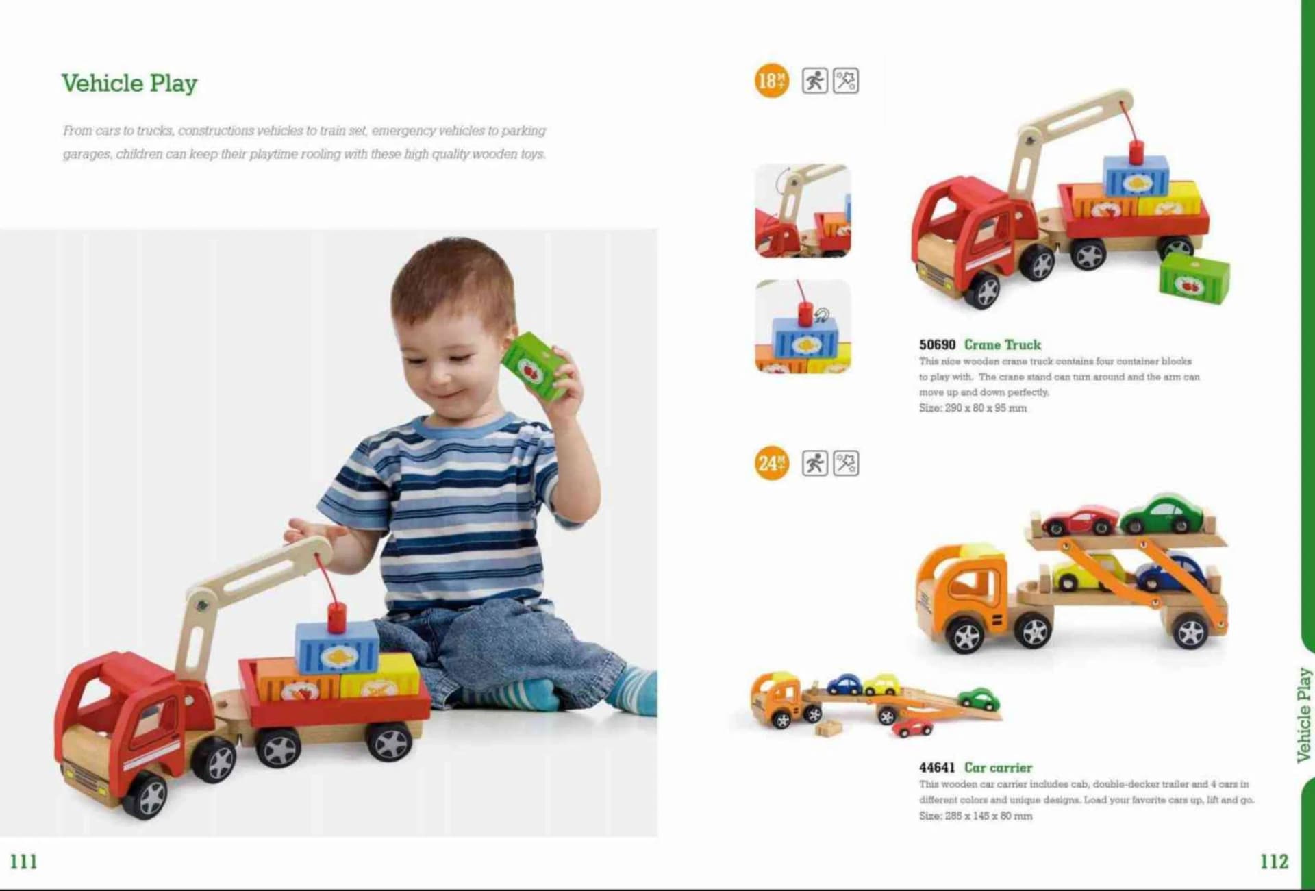 Wooden Vehicle Toys, Wooden Car Toys, Kids Role-Play Toys, Wooden Train Set Accessory-Farm Train Toys