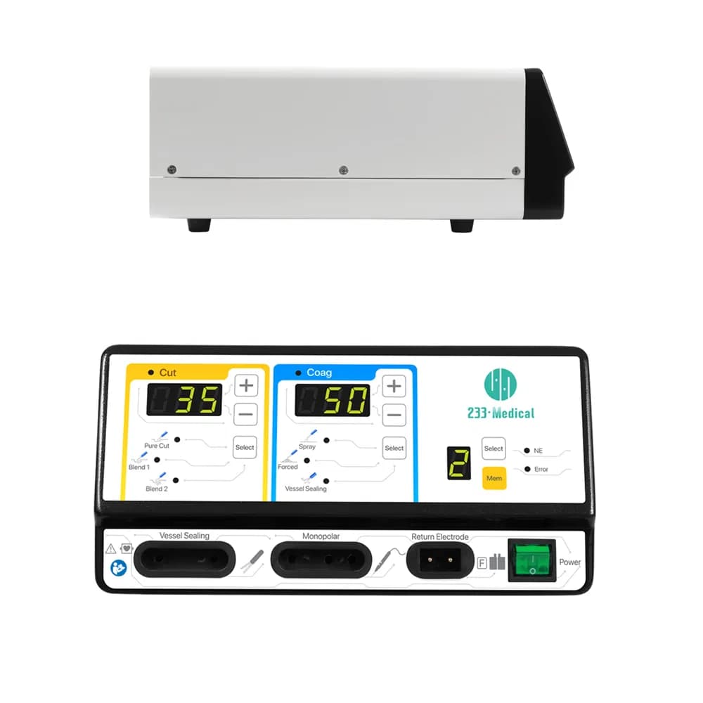 Medical Diathermy Surgical Electrocautery Machine Electrosurgical Unit Diathermy Machine for Hospital