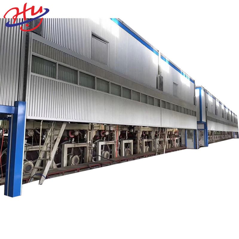 3200mm High Speed Fluting Duplex Corrugated Kraft Test Liner White Top Paper Packing Paper Roll Making Machine