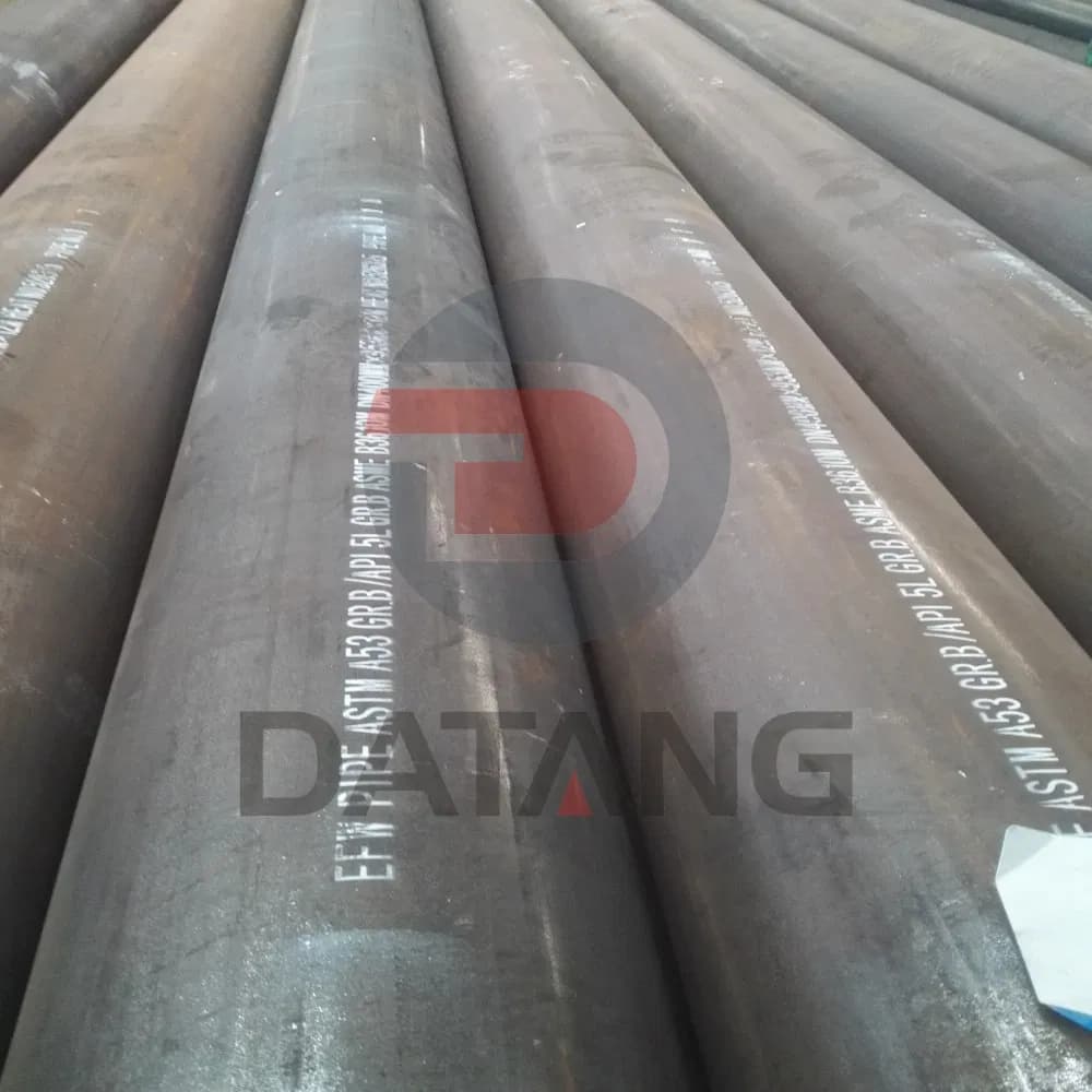 Datang China Manufacture Price ASTM A53 Gr. B/ASTM 5L Gr. B/ASME B36 ERW Carbon Steel Pipe