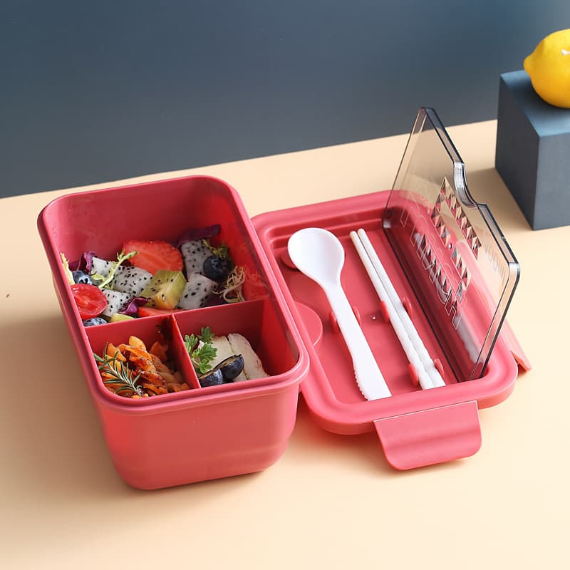 Microwave-Safe Lunch Box for Office Workers Large-Storage Lunch Box for Students