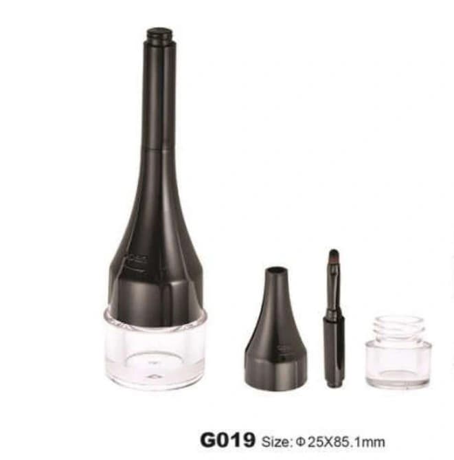 High Quality New Design Squeeze Airtight Lipstick Round Mascara Plastic Tube G019