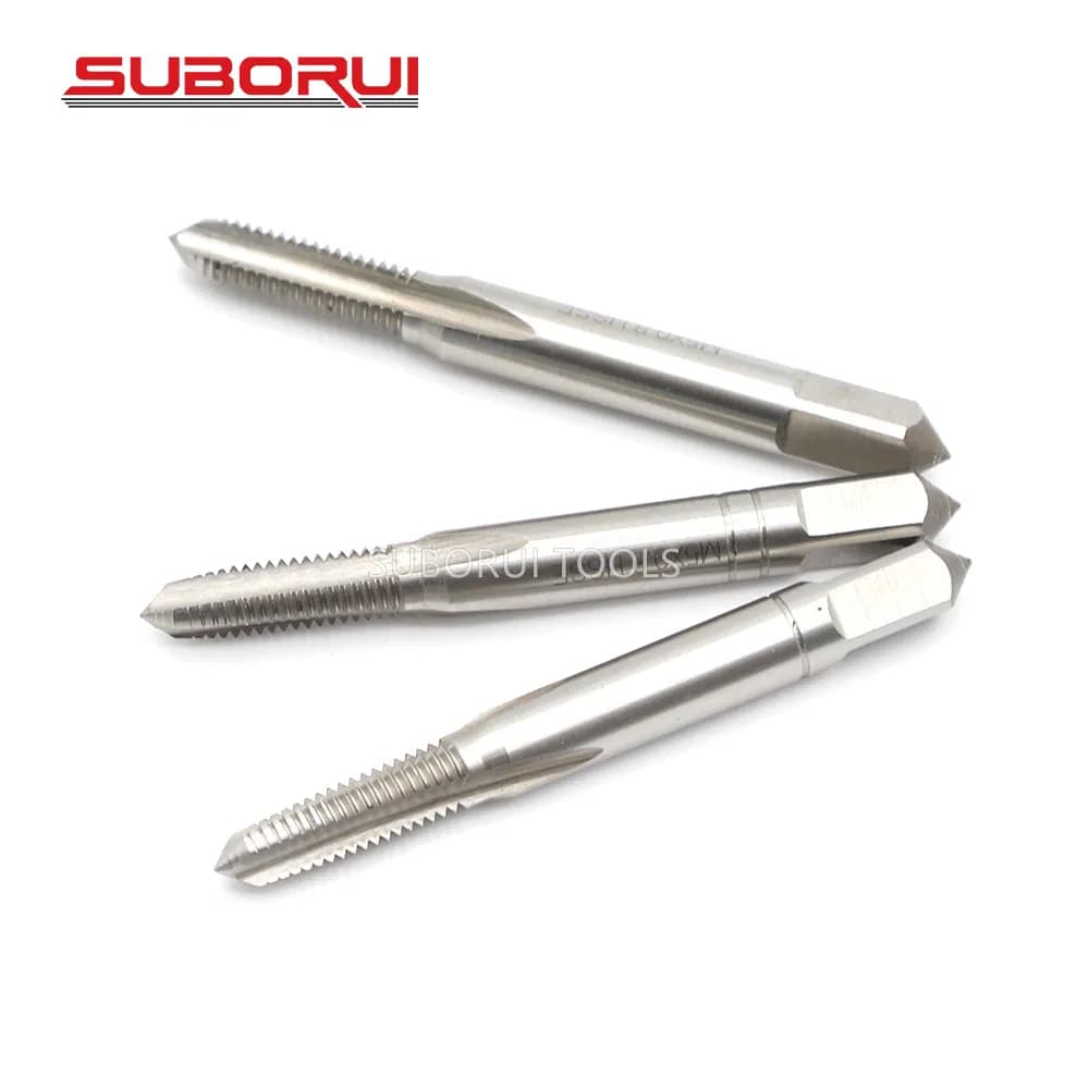 High-Performance 3PCS HSS Cobalt Taper Plug Taps for M5 Threads