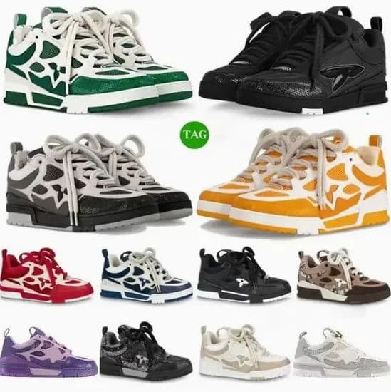 Putian Louis Shoes Factory Wholesale Shoes 1: 1 Replica Online Store Brand Genuine Designer Logo