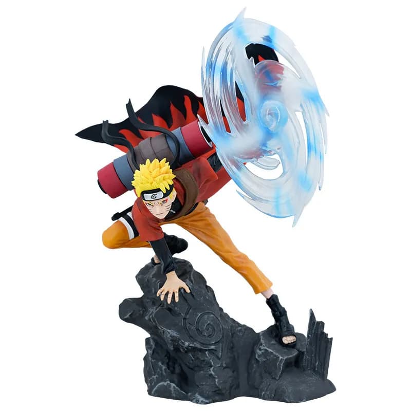 32cm Naruto Shippuden Uzumaki Naruto Action Figure Anime Figurine Resin Craft Toy