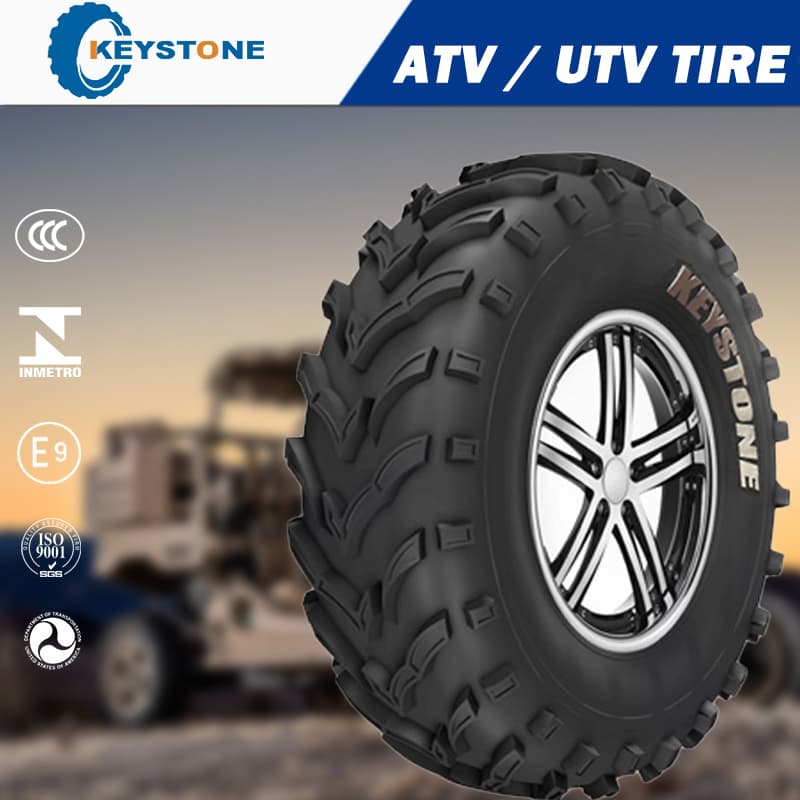 ATV/UTV Tyre and Rim At24X8-12 At25X8-12 At26X8-12 At26X9-14 Golf Cart Tire